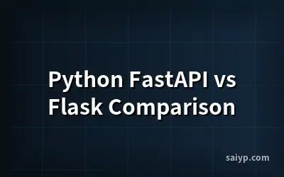 Python FastAPI vs Flask Comparison