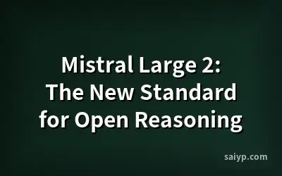 Mistral Large 2: The New Standard for Open Reasoning