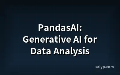 PandasAI: Generative AI for Data Analysis