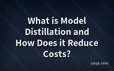 What is Model Distillation and How Does it Reduce Costs?