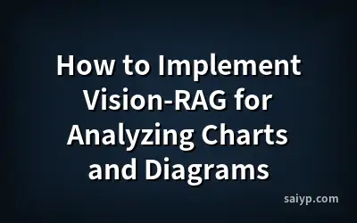 How to Implement Vision-RAG for Analyzing Charts and Diagrams