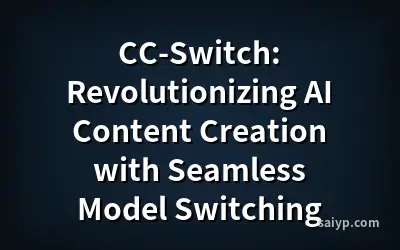 CC-Switch: Revolutionizing AI Content Creation with Seamless Model Switching