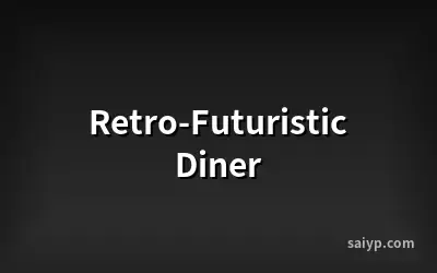 Retro-Futuristic Diner