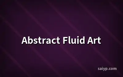 Abstract Fluid Art