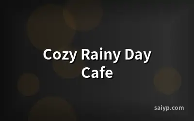 Cozy Rainy Day Cafe
