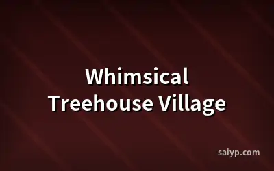 Whimsical Treehouse Village