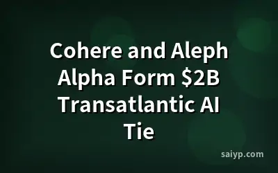 Cohere and Aleph Alpha Form $2B Transatlantic AI Tie