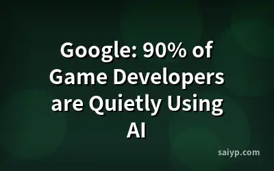 Google: 90% of Game Developers are Quietly Using AI