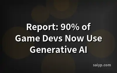 Report: 90% of Game Devs Now Use Generative AI