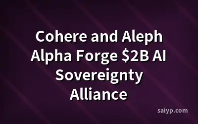 Cohere and Aleph Alpha Forge $2B AI Sovereignty Alliance