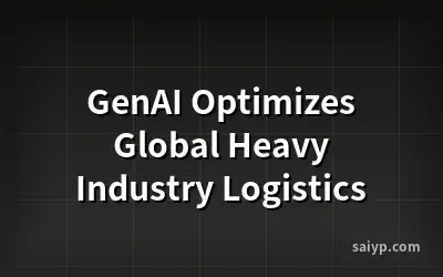GenAI Optimizes Global Heavy Industry Logistics