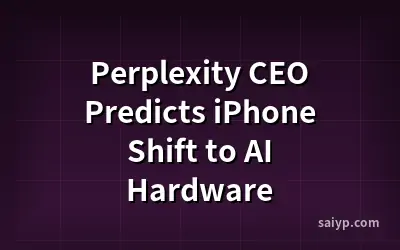 Perplexity CEO Predicts iPhone Shift to AI Hardware