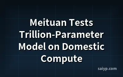Meituan Tests Trillion-Parameter Model on Domestic Compute