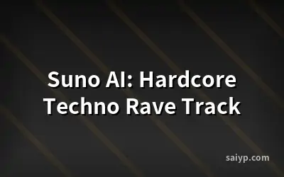 Suno AI: Hardcore Techno Rave Track
