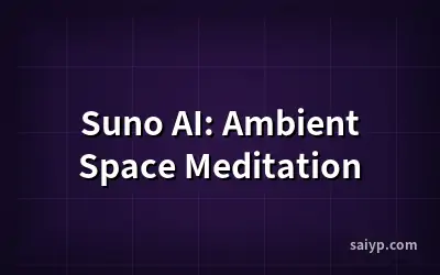 Suno AI: Ambient Space Meditation