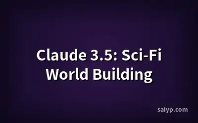 Claude 3.5: Sci-Fi World Building