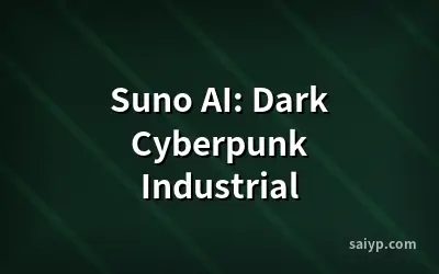 Suno AI: Dark Cyberpunk Industrial