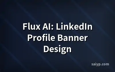 Flux AI: LinkedIn Profile Banner Design