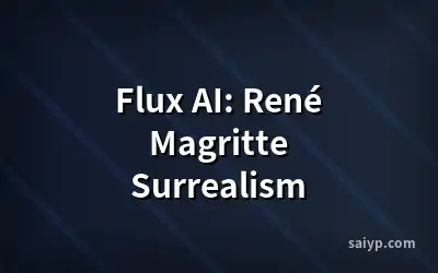 Flux AI: René Magritte Surrealism