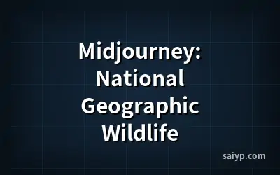 Midjourney: National Geographic Wildlife