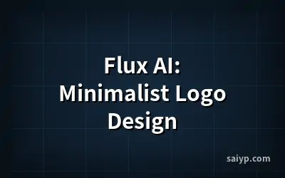 Flux AI: Minimalist Logo Design