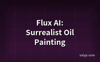Flux AI: Surrealist Oil Painting