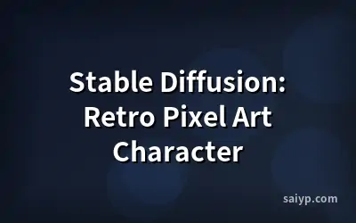 Stable Diffusion: Retro Pixel Art Character