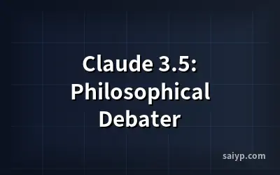 Claude 3.5: Philosophical Debater