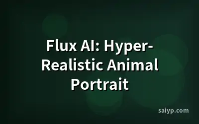Flux AI: Hyper-Realistic Animal Portrait