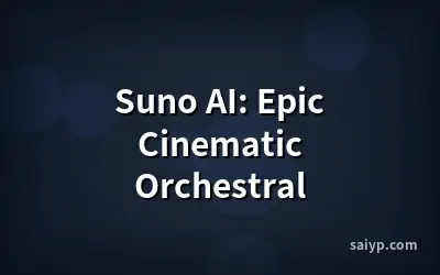 Suno AI: Epic Cinematic Orchestral
