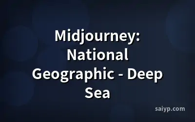 Midjourney: National Geographic - Deep Sea