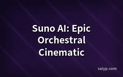 Suno AI: Epic Orchestral Cinematic
