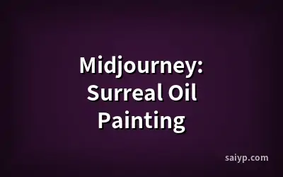 Midjourney: Surreal Oil Painting