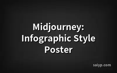 Midjourney: Infographic Style Poster