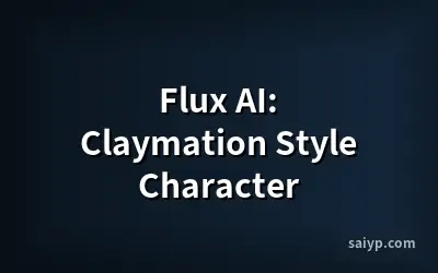 Flux AI: Claymation Style Character