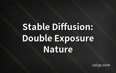 Stable Diffusion: Double Exposure Nature