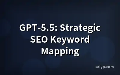 GPT-5.5: Strategic SEO Keyword Mapping