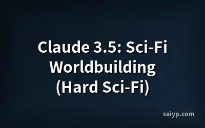 Claude 3.5: Sci-Fi Worldbuilding (Hard Sci-Fi)