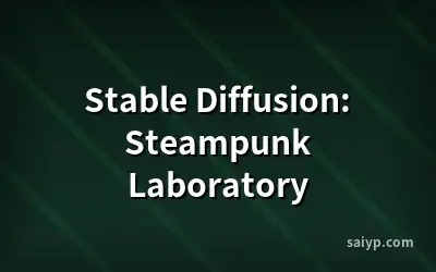 Stable Diffusion: Steampunk Laboratory