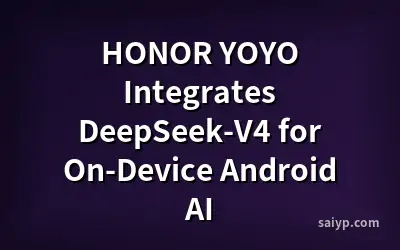 HONOR YOYO Integrates DeepSeek-V4 for On-Device Android AI