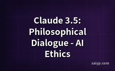 Claude 3.5: Philosophical Dialogue - AI Ethics