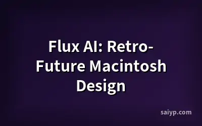 Flux AI: Retro-Future Macintosh Design