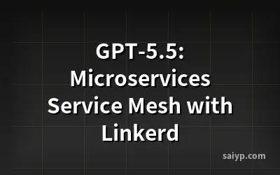 GPT-5.5: Microservices Service Mesh with Linkerd