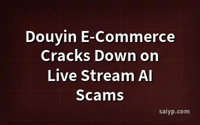 Douyin E-Commerce Cracks Down on Live Stream AI Scams