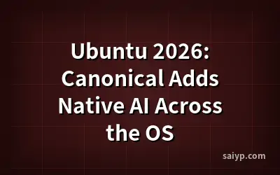 Ubuntu 2026: Canonical Adds Native AI Across the OS