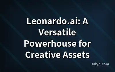 Leonardo.ai: A Versatile Powerhouse for Creative Assets