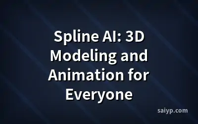 Spline AI: 3D Modeling and Animation for Everyone