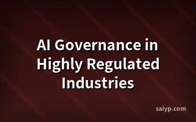 AI Governance in Highly Regulated Industries