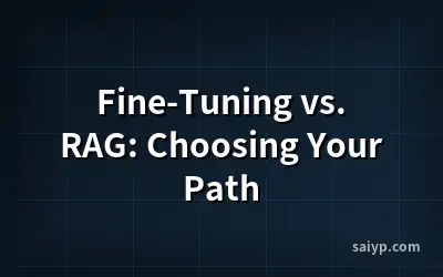 Fine-Tuning vs. RAG: Choosing Your Path