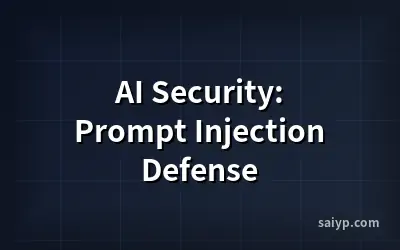 AI Security: Prompt Injection Defense